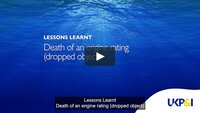 Lessons Learnt: 機関部乗組員の死（落下物） 