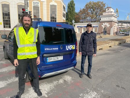 Stella Maris deploys new vehicle to support vital work in Ukraine