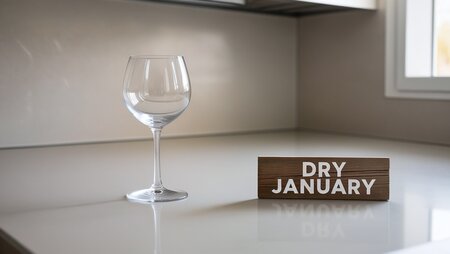 禁酒の1月 (Dry January) を乗り越えて：長期的なウェルビーングをサポート