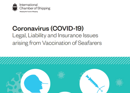 ICS publishes COVID-19 Legal, Liability and Insurance Issues arising from Vaccination of Seafarers