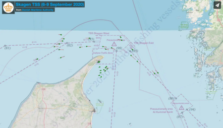 Denmark - New shipping routes established in Skagerrak and Kattegat