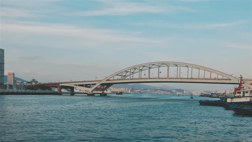 Busan bridge south korea