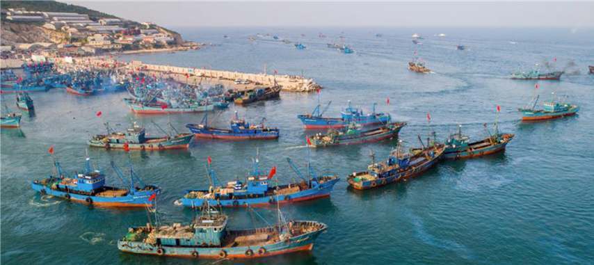 China fishing vessels