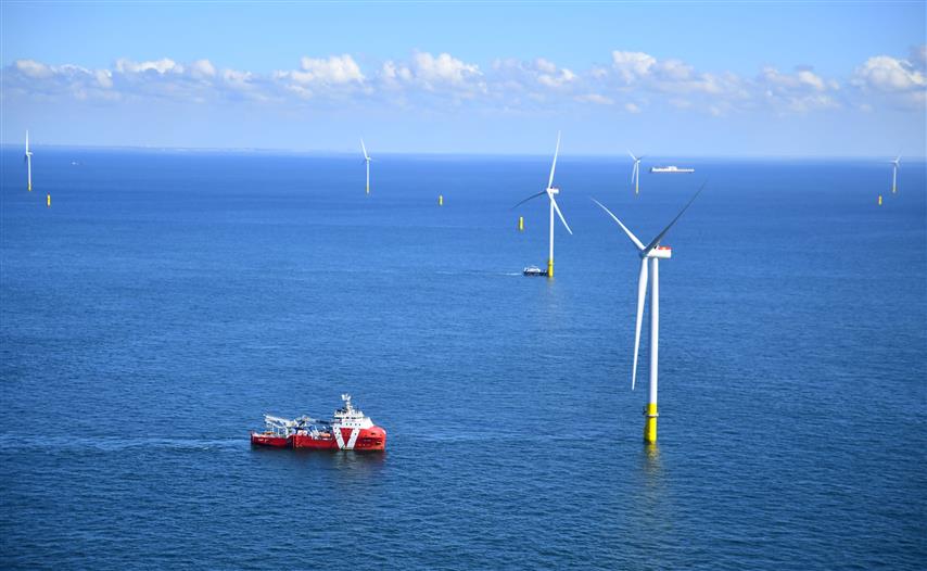 Offshore wind farm image