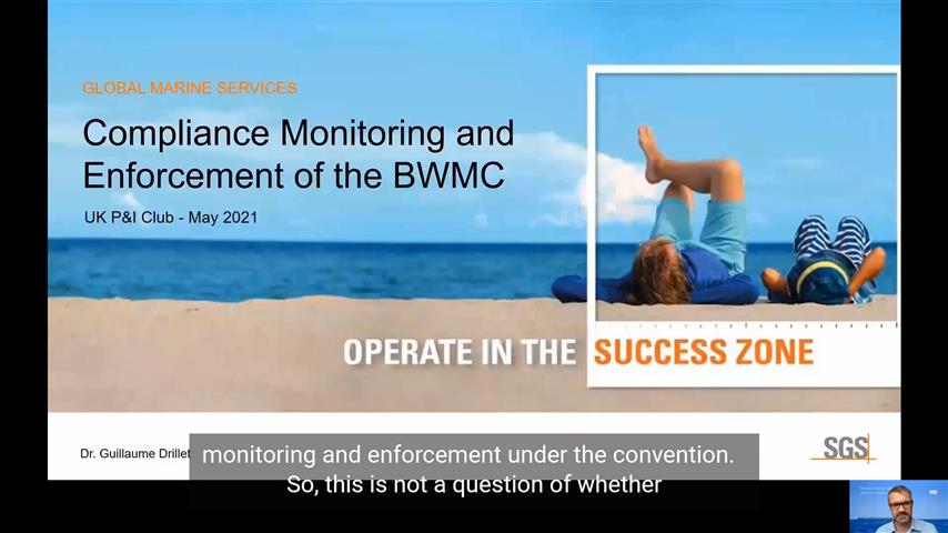 Ask an Expert BWM - Compliance Monitoring with Dr Guillaume Drillet from SGS