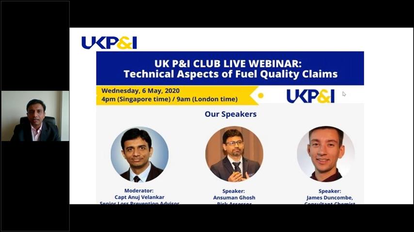 UK PandI Club Webinar Fuel Quality Part 2 Technical Aspects of Fuel Quality Claims