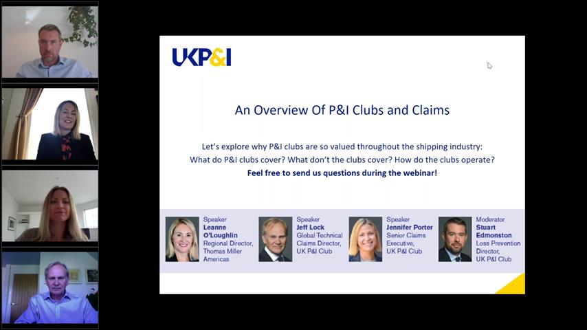 UK PandI Live Webinar An Overview Of PandI Clubs and Claims